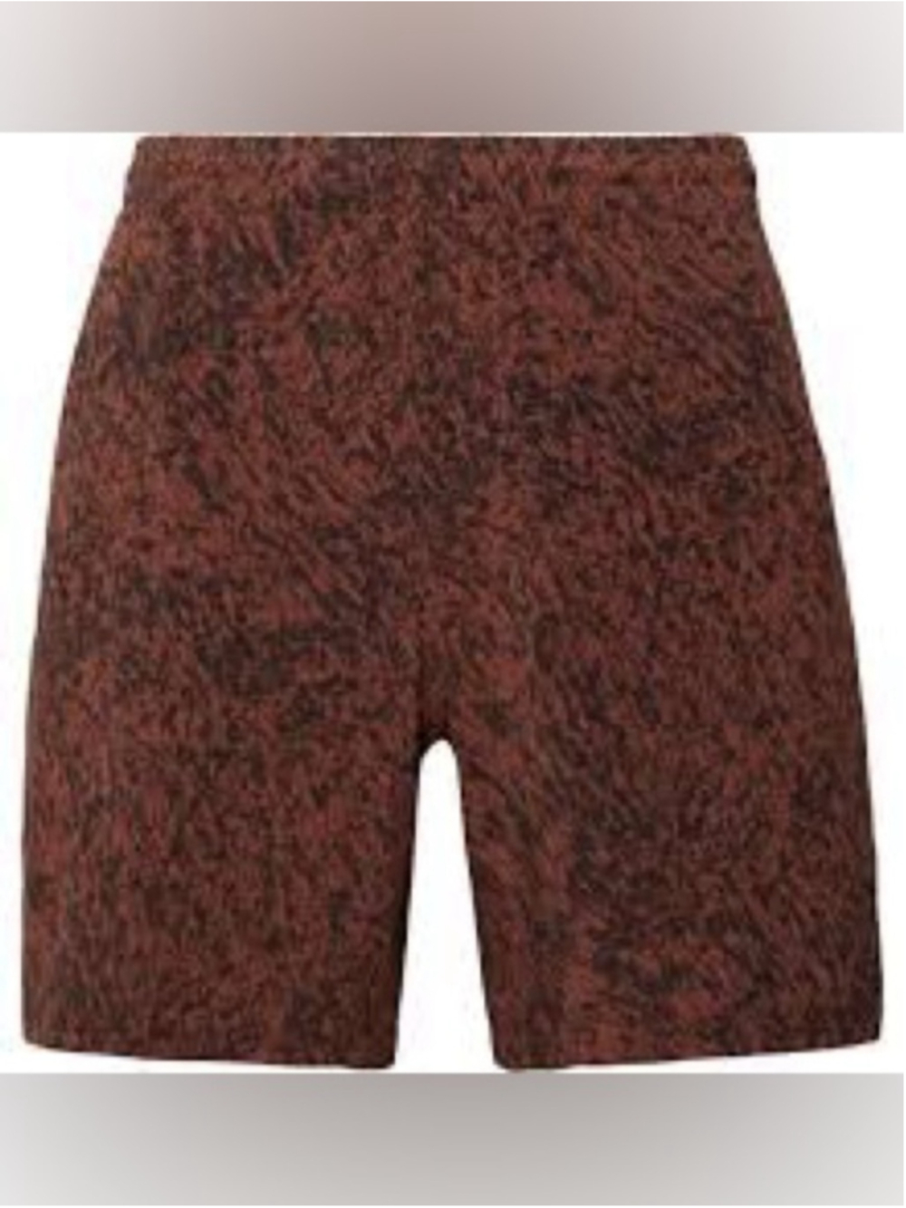 Lululemon Pace Breaker Linerless Short 9” Crackle Glaze Date Brown Men’s S